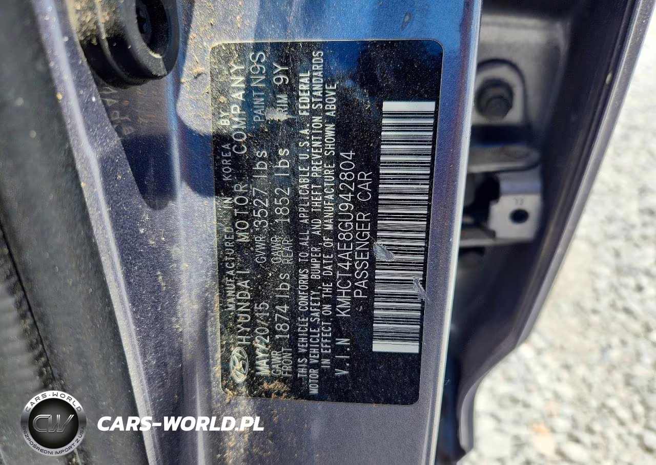 2016 Hyundai Accent Se VIN:KMHCT4AE8GU942804 - 12