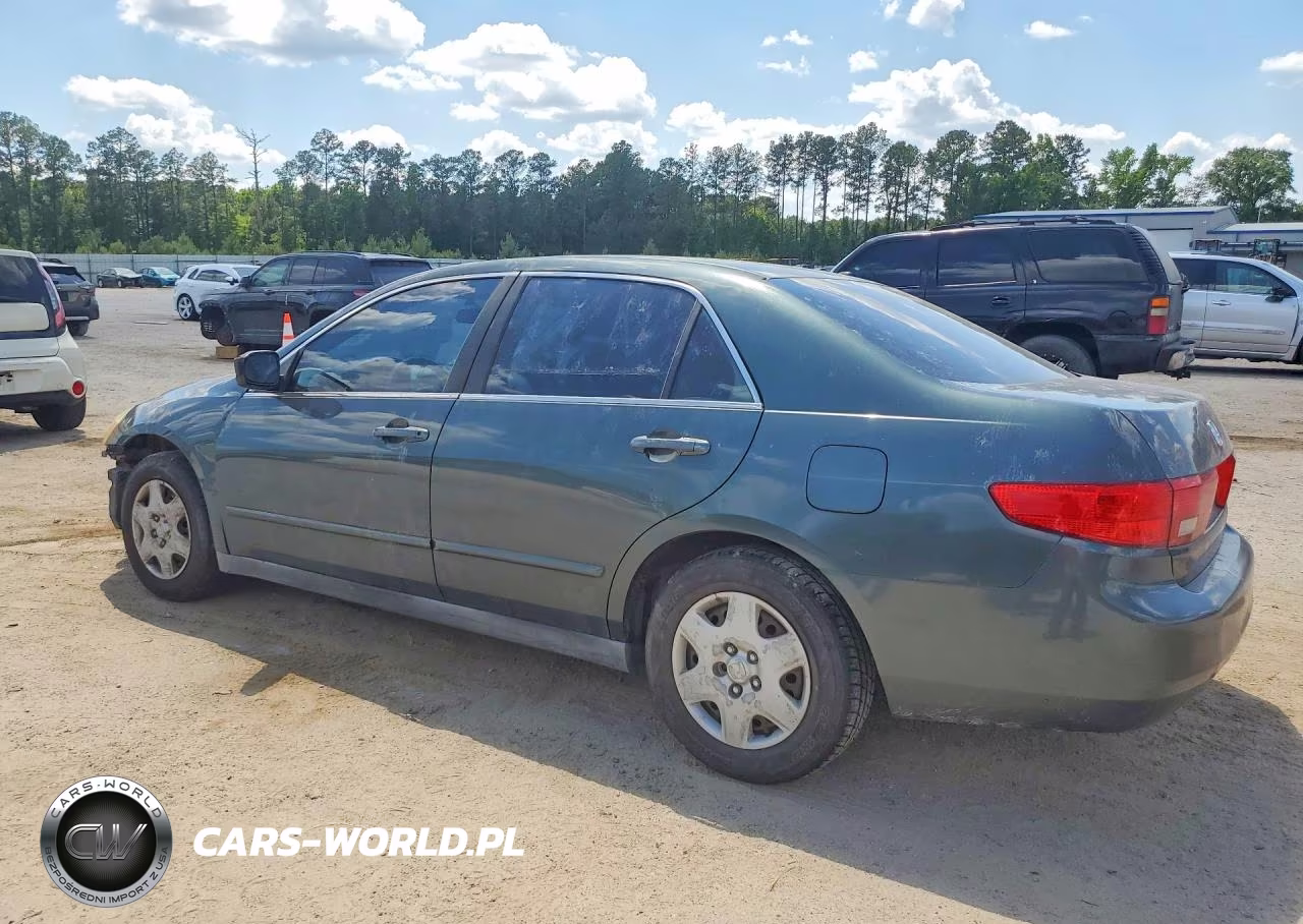 2005 Honda Accord Lx VIN:1HGCM56405A112972 - 2