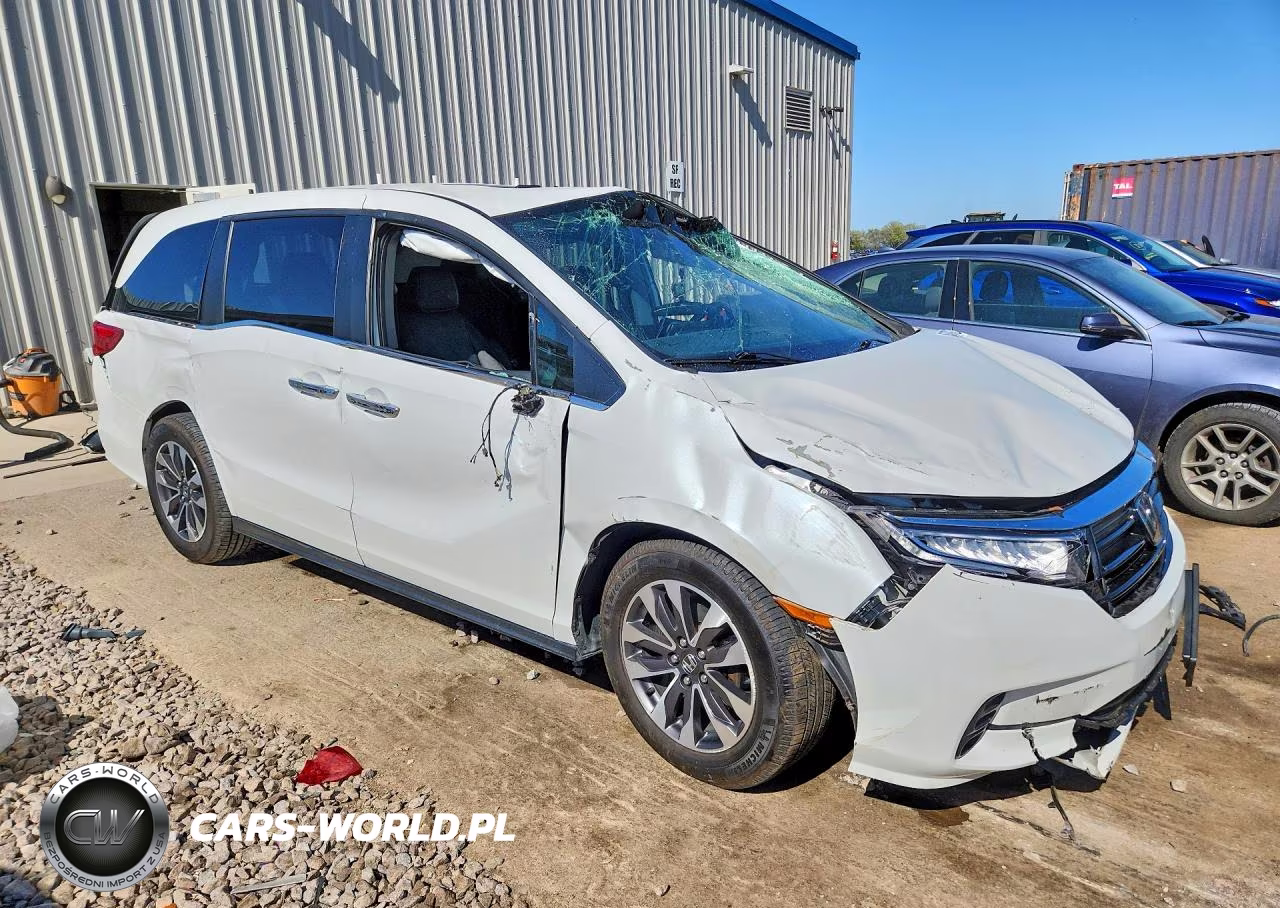 2022 Honda Odyssey Exl VIN:5FNRL6H77NB006342 - 4