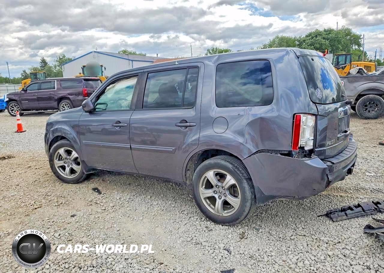 2015 Honda Pilot Exl VIN:5FNYF4H58FB018264 - 2