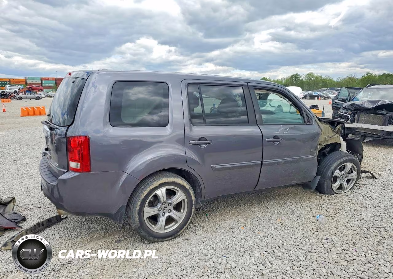 2015 Honda Pilot Exl VIN:5FNYF4H58FB018264 - 3