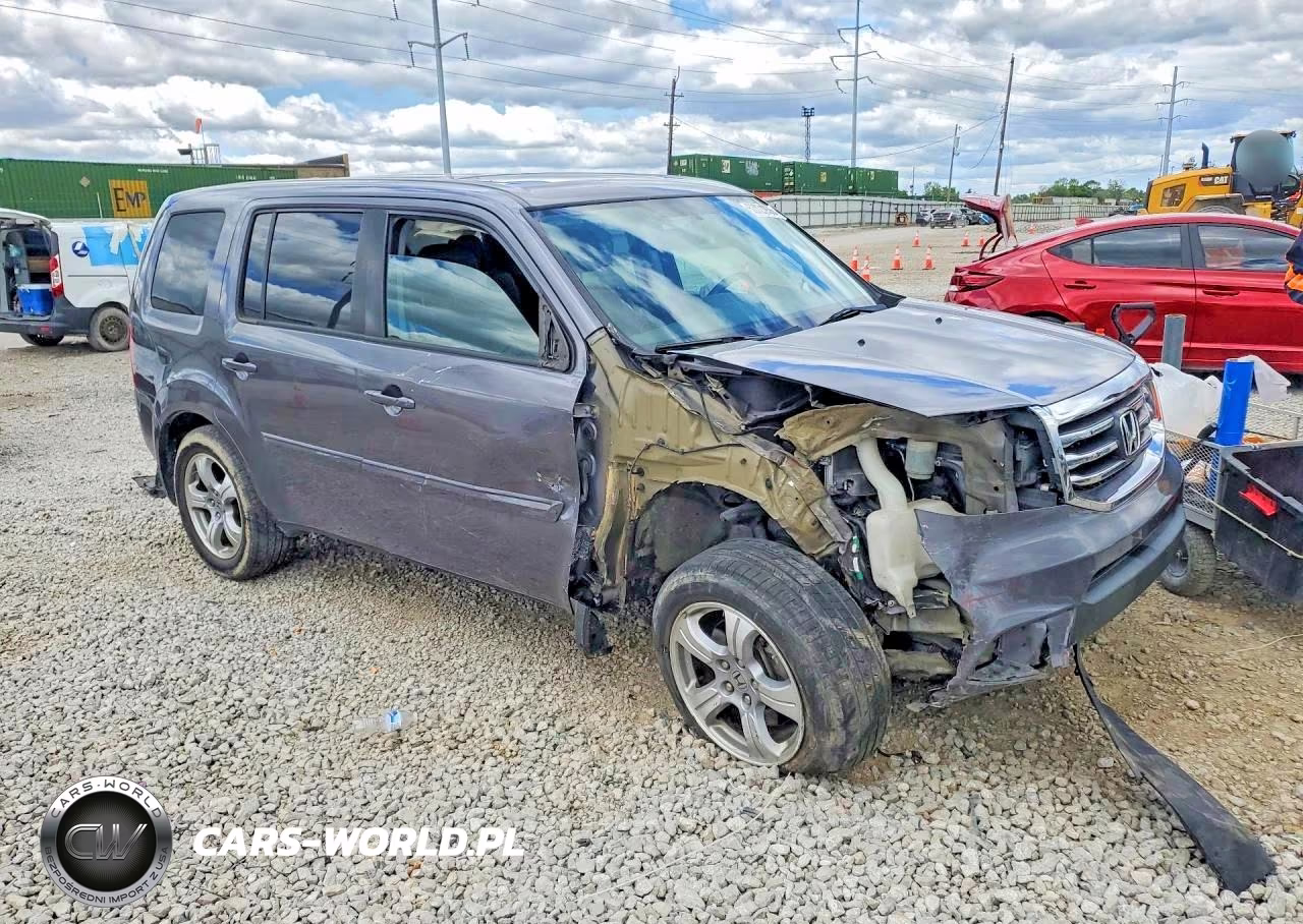 2015 Honda Pilot Exl VIN:5FNYF4H58FB018264 - 4