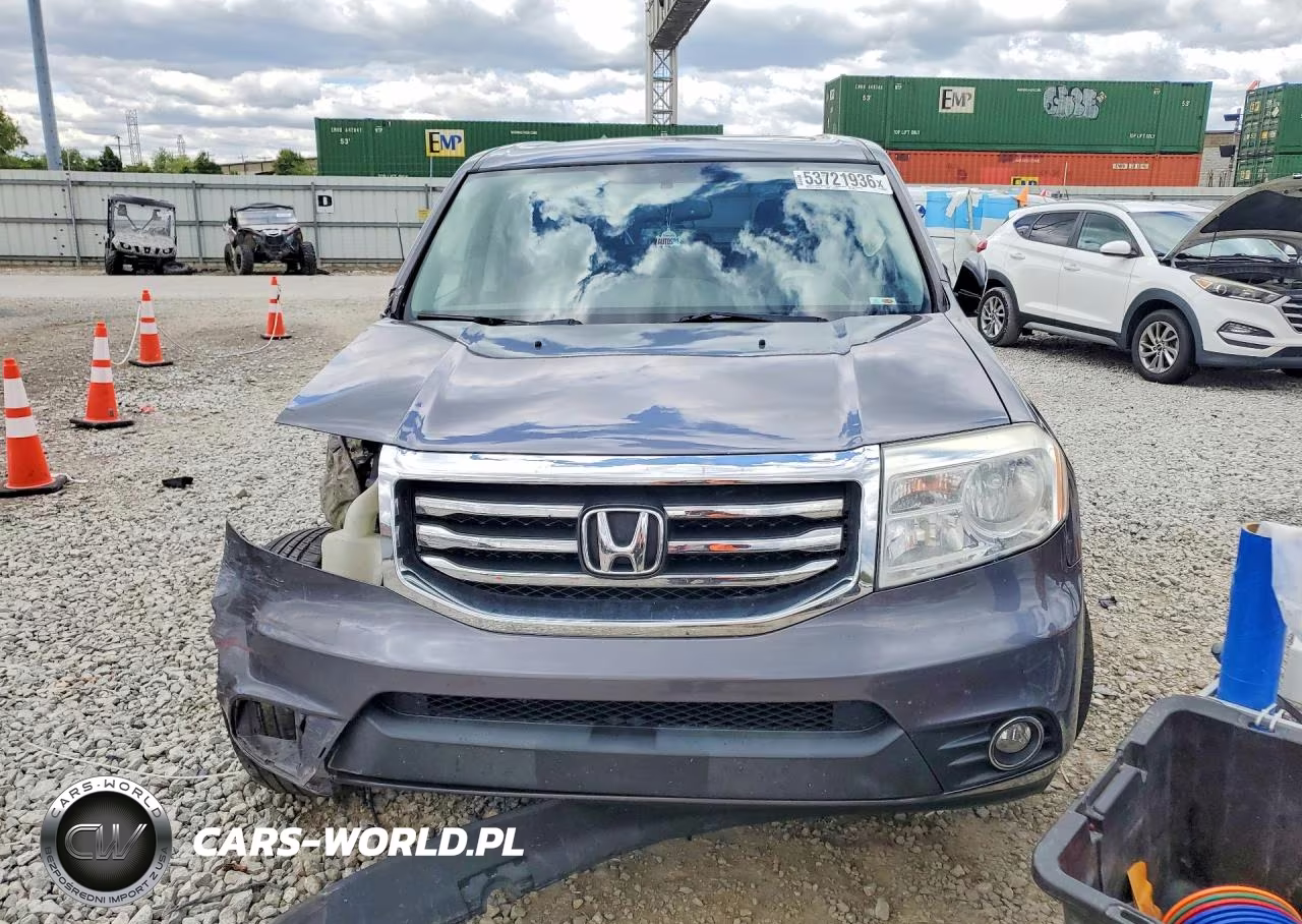 2015 Honda Pilot Exl VIN:5FNYF4H58FB018264 - 5