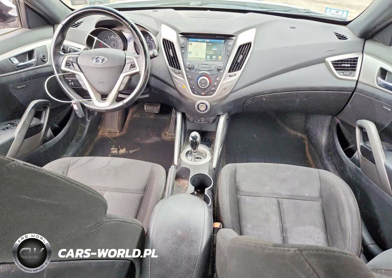 2017 Hyundai Veloster Value Edition VIN:KMHTC6AD0HU317818 - 8