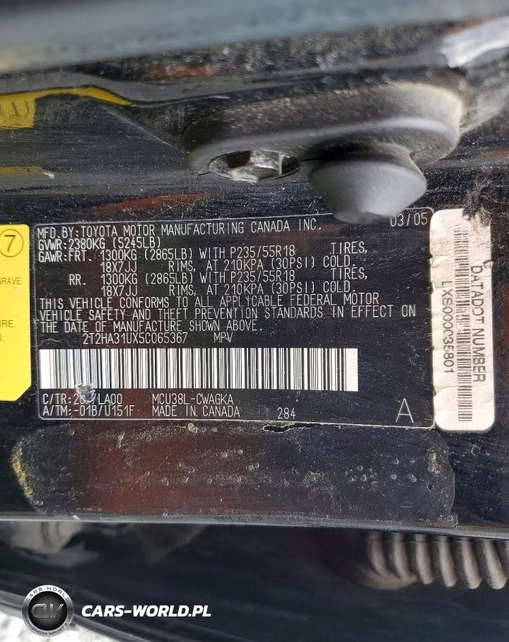 2005 Lexus Rx 330 VIN:2T2HA31UX5C065367 - 13