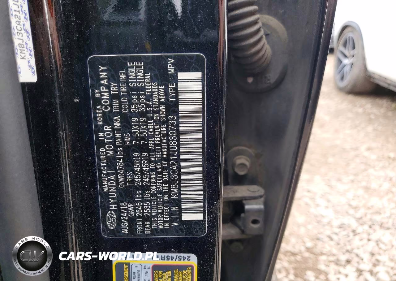 2018 Hyundai Tucson Limited VIN:KM8J3CA21JU830733 - 13
