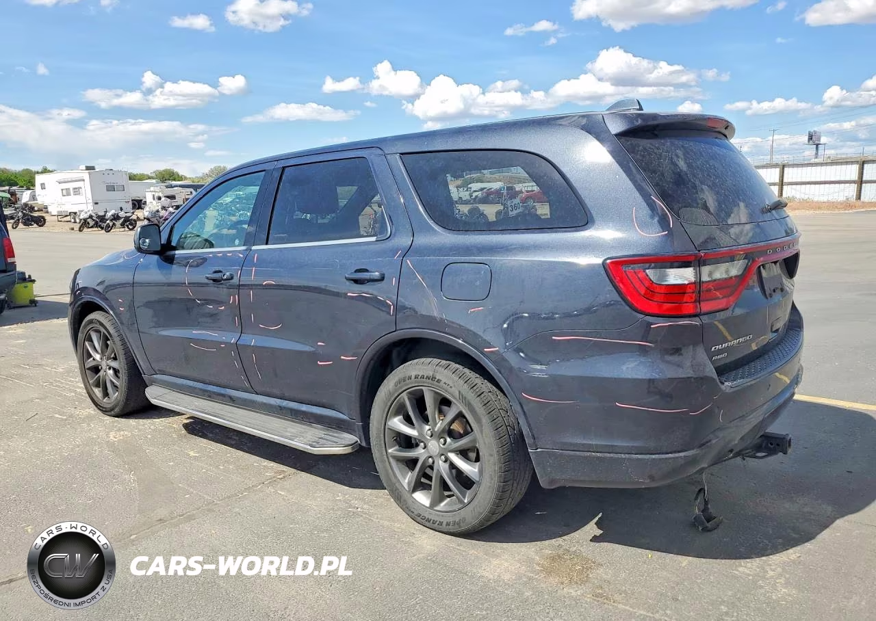 2015 Dodge Durango Sxt VIN:1C4RDJAG0FC223563 - 2