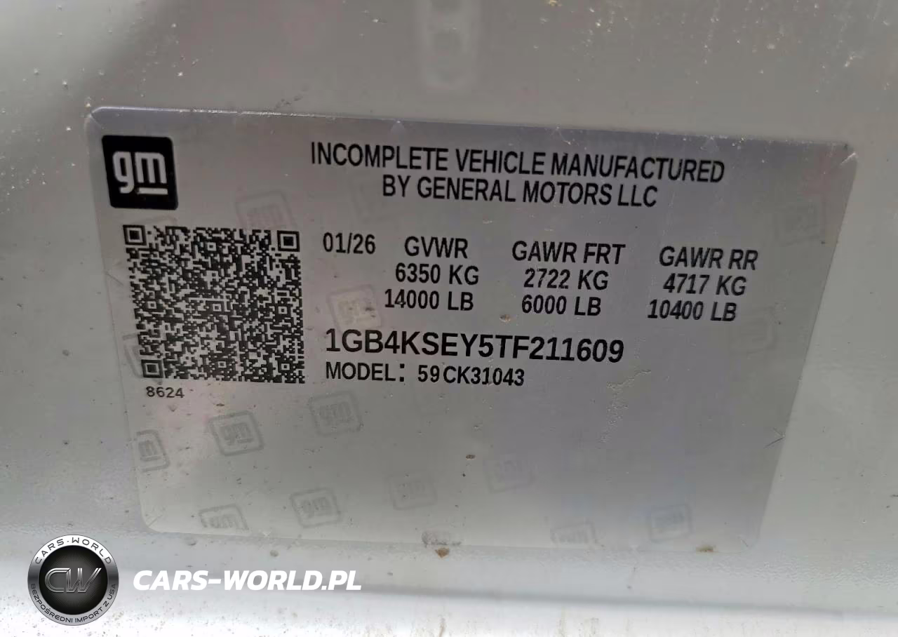 2026 Chevrolet Silverado K3500 VIN:1GB4KSEY5TF211609 - 12