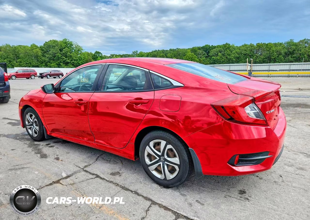 2016 Honda Civic Lx VIN:2HGFC2F55GH556747 - 2