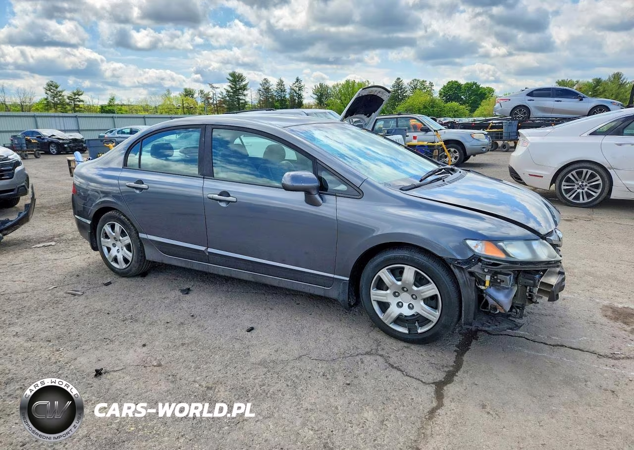 2009 Honda Civic Lx VIN:19XFA16519E042004 - 4