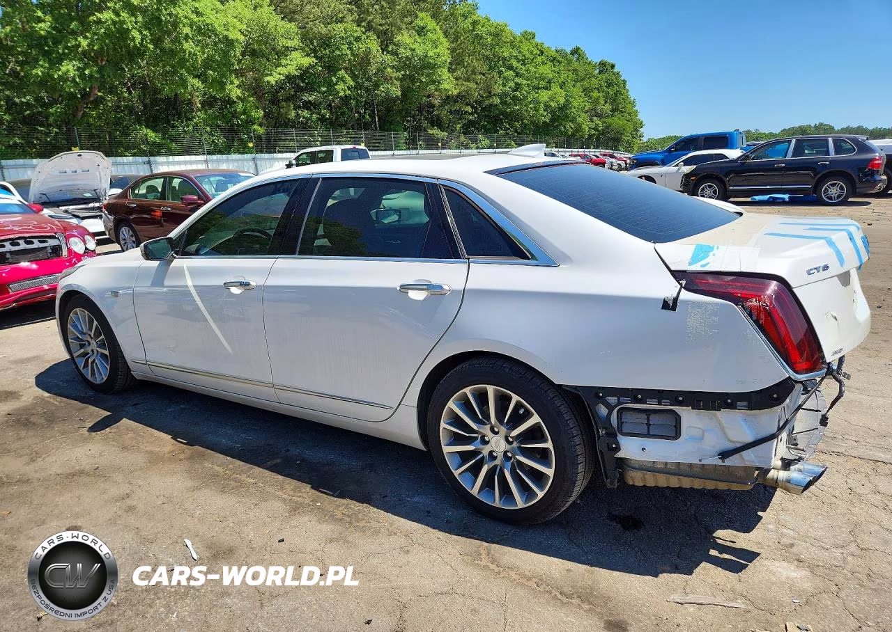 2018 Cadillac Ct6 Luxury VIN:1G6KD5RS8JU143306 - 2