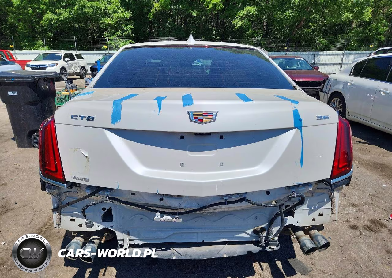 2018 Cadillac Ct6 Luxury VIN:1G6KD5RS8JU143306 - 6