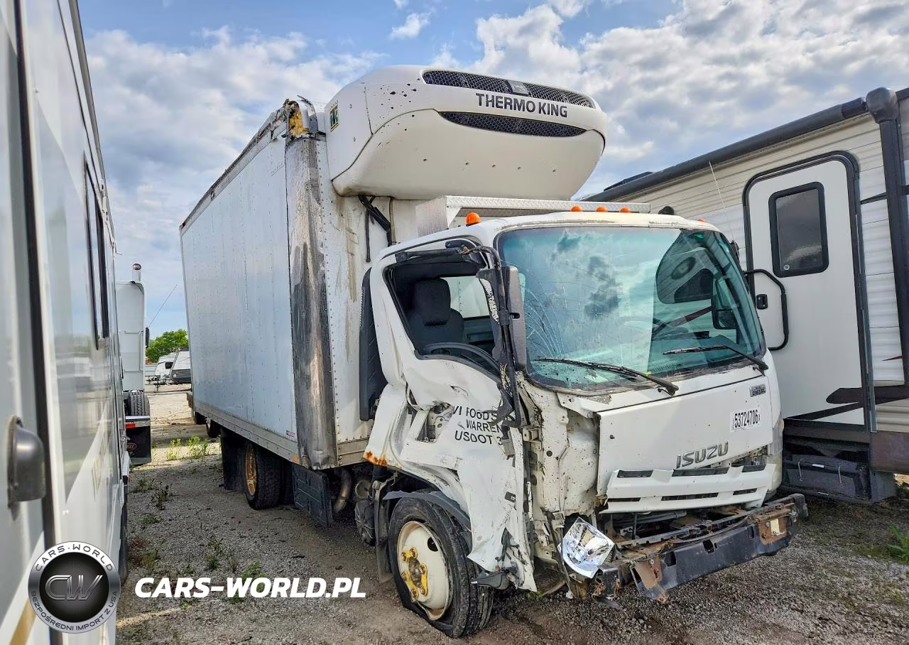 2014 Isuzu Nqr Refrigerated Box Truck VIN:JALE5W163E7901907 - 4