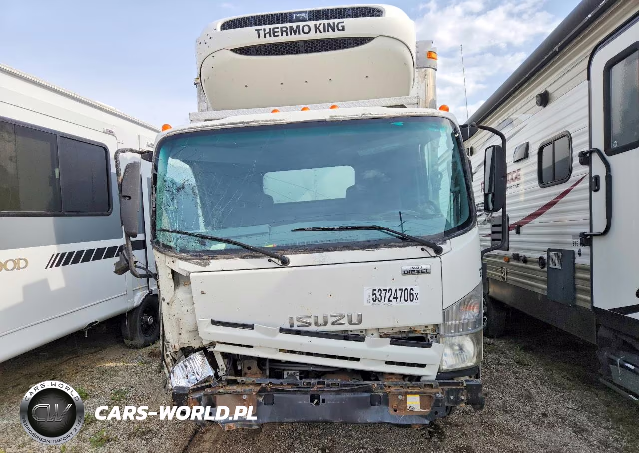 2014 Isuzu Nqr Refrigerated Box Truck VIN:JALE5W163E7901907 - 5