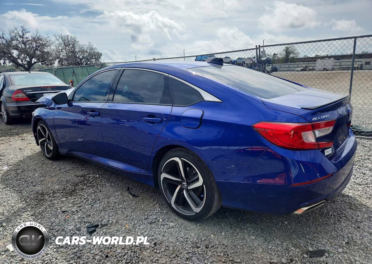2021 Honda Accord Sport Se VIN:1HGCV1F46MA117906 - 2
