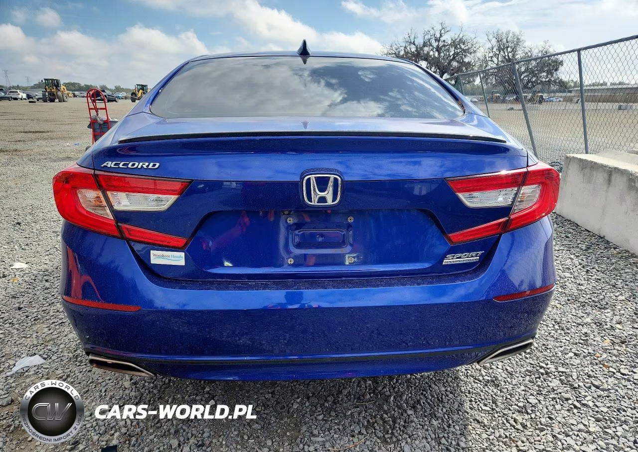 2021 Honda Accord Sport Se VIN:1HGCV1F46MA117906 - 6