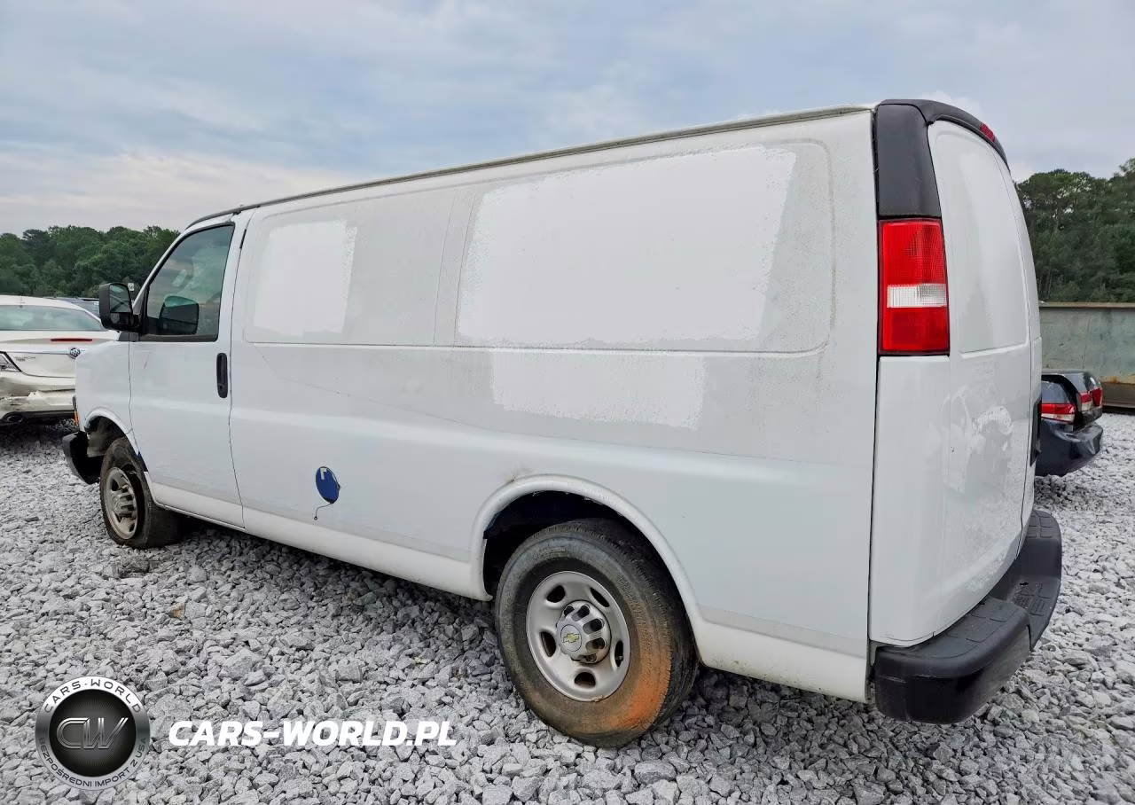 2022 Chevrolet Express Cargo Rwd 2500 Regular Wheelbase Wt VIN:1GCWGAFP5N1199936 - 2