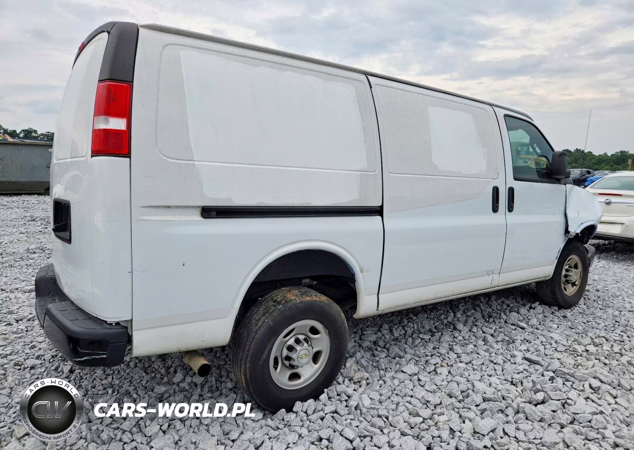 2022 Chevrolet Express Cargo Rwd 2500 Regular Wheelbase Wt VIN:1GCWGAFP5N1199936 - 3