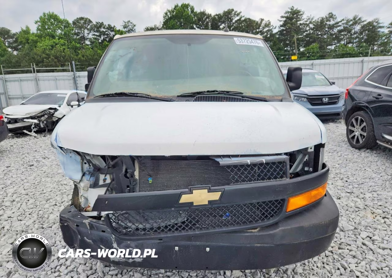 2022 Chevrolet Express Cargo Rwd 2500 Regular Wheelbase Wt VIN:1GCWGAFP5N1199936 - 5