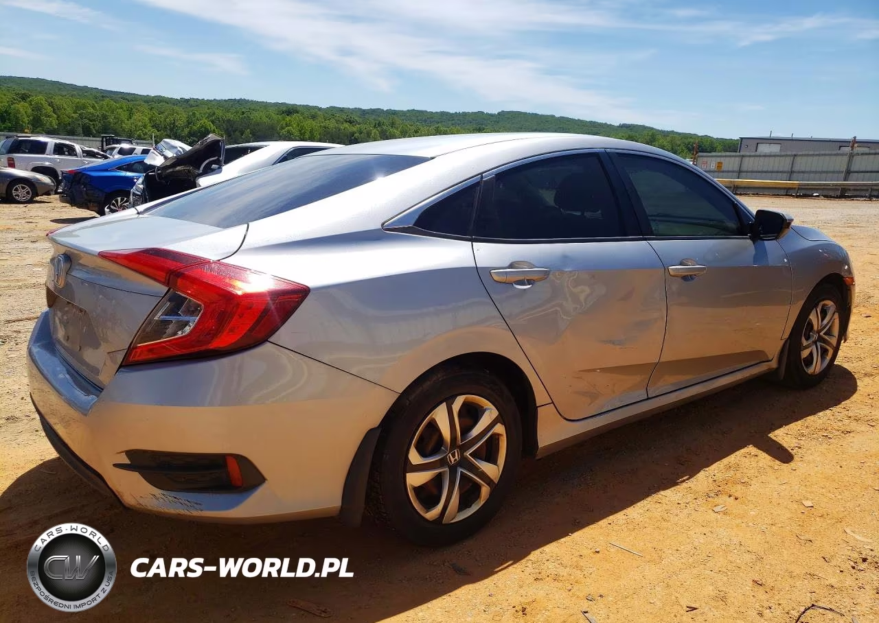2018 Honda Civic Lx VIN:2HGFC2F58JH592777 - 3