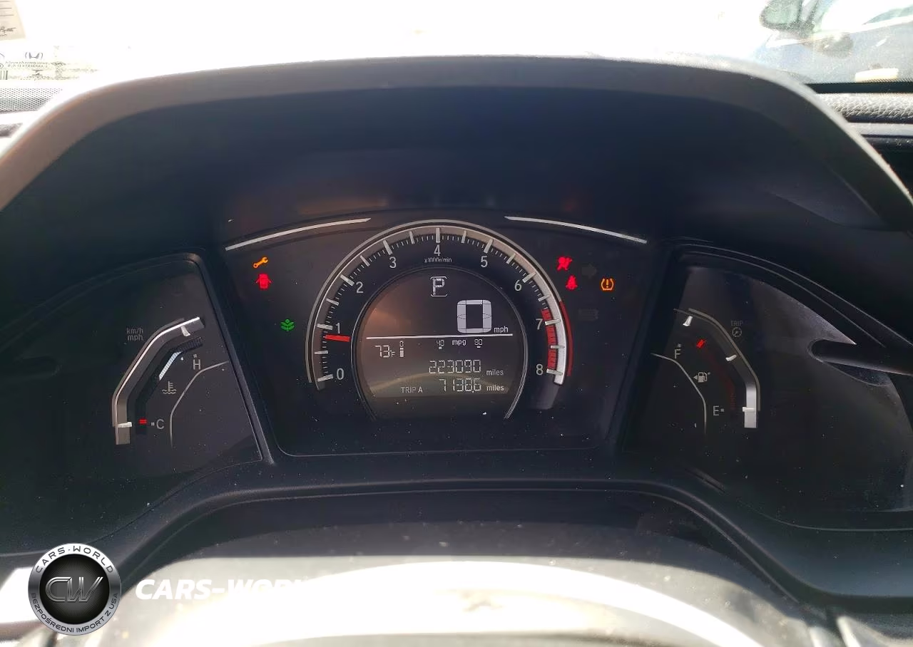 2018 Honda Civic Lx VIN:2HGFC2F58JH592777 - 9