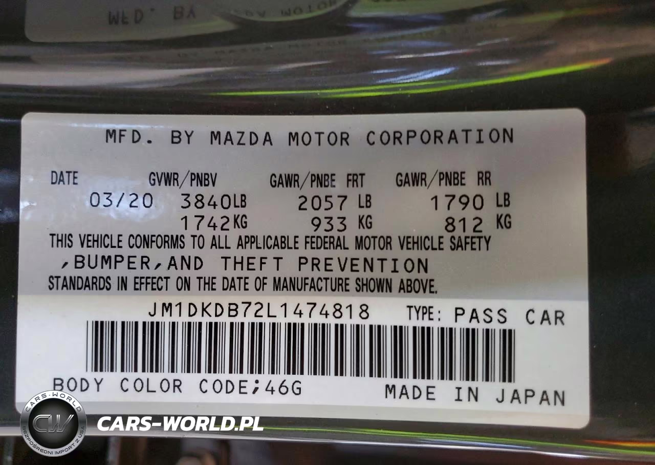 2020 Mazda Cx-3 Sport VIN:JM1DKDB72L1474818 - 12