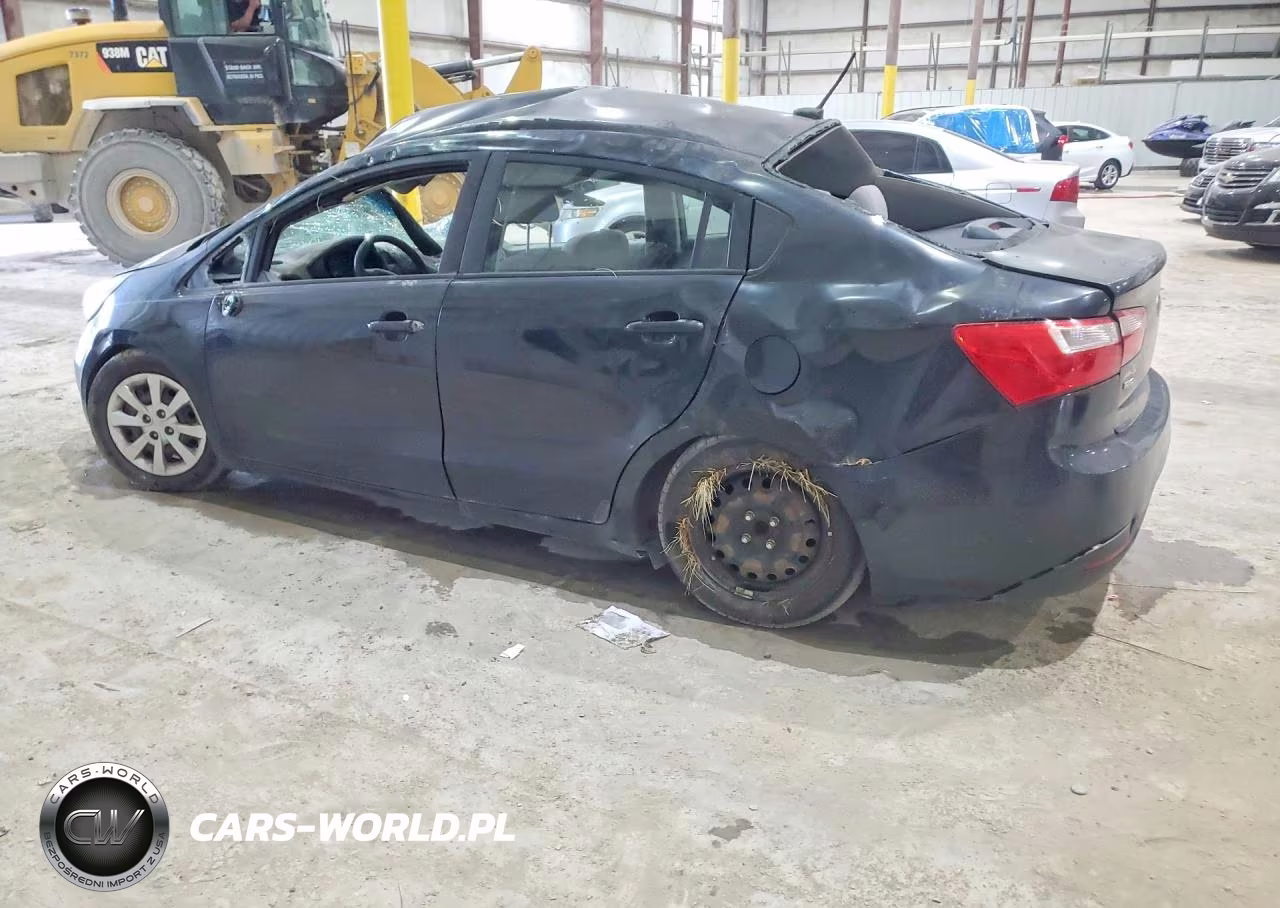 2014 Kia Rio Lx VIN:KNADM4A3XE6325794 - 2