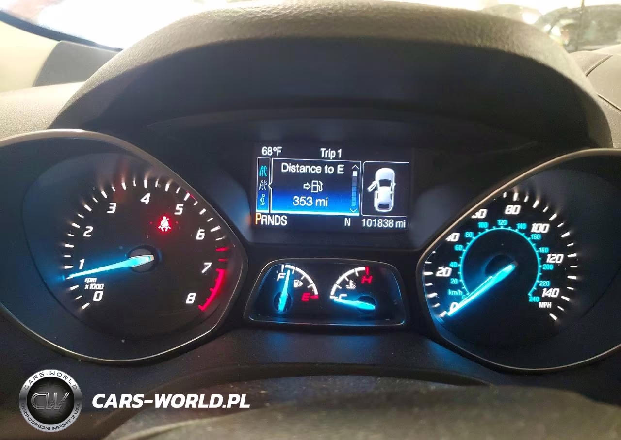2016 Ford Escape S VIN:1FMCU0F7XGUA18087 - 9