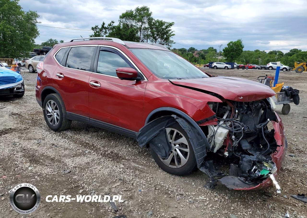 2014 Nissan Rogue Sl VIN:5N1AT2MV8EC762734 - 4