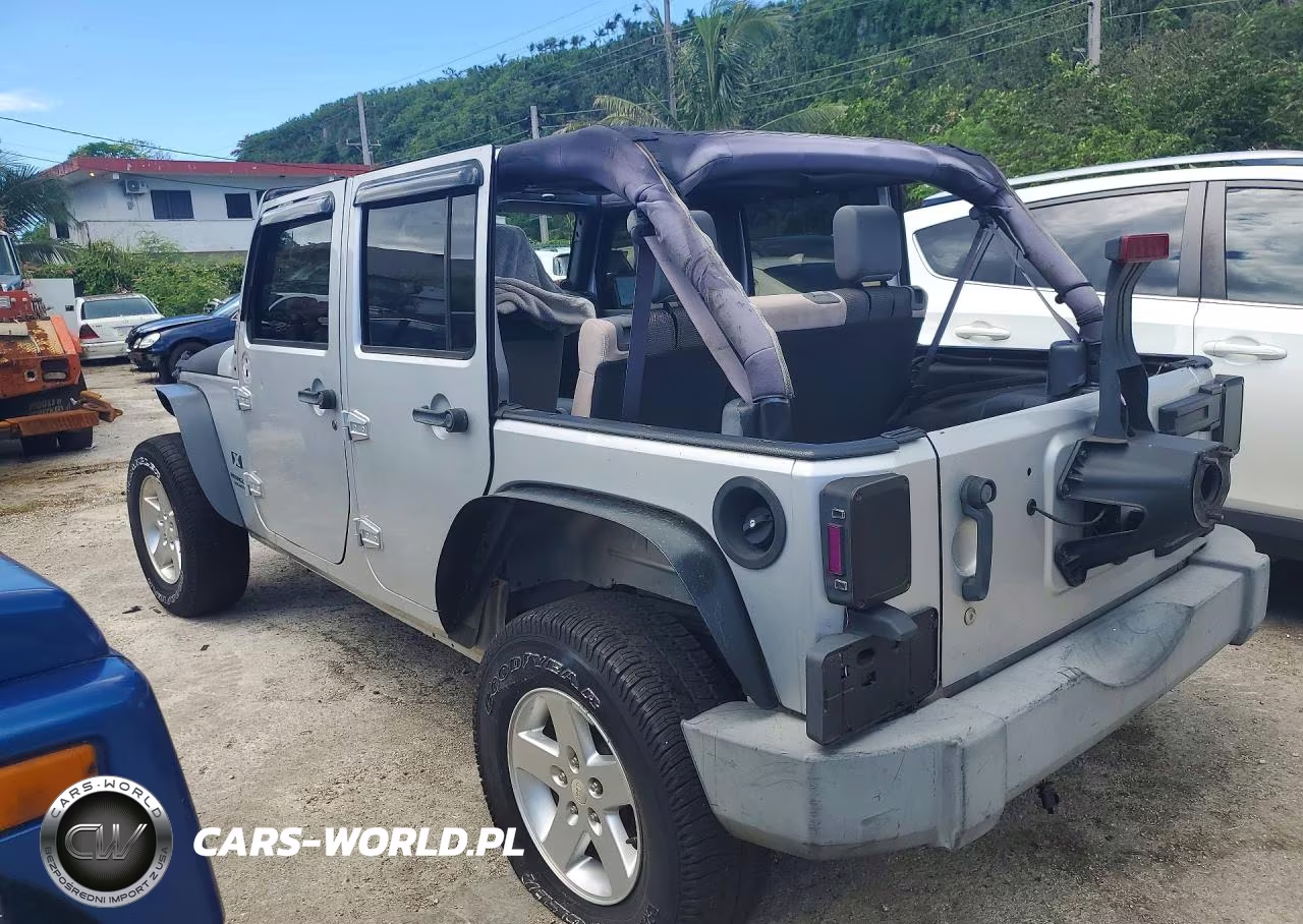 2007 Jeep Wrangler X VIN:1J4GB39167L106817 - 2