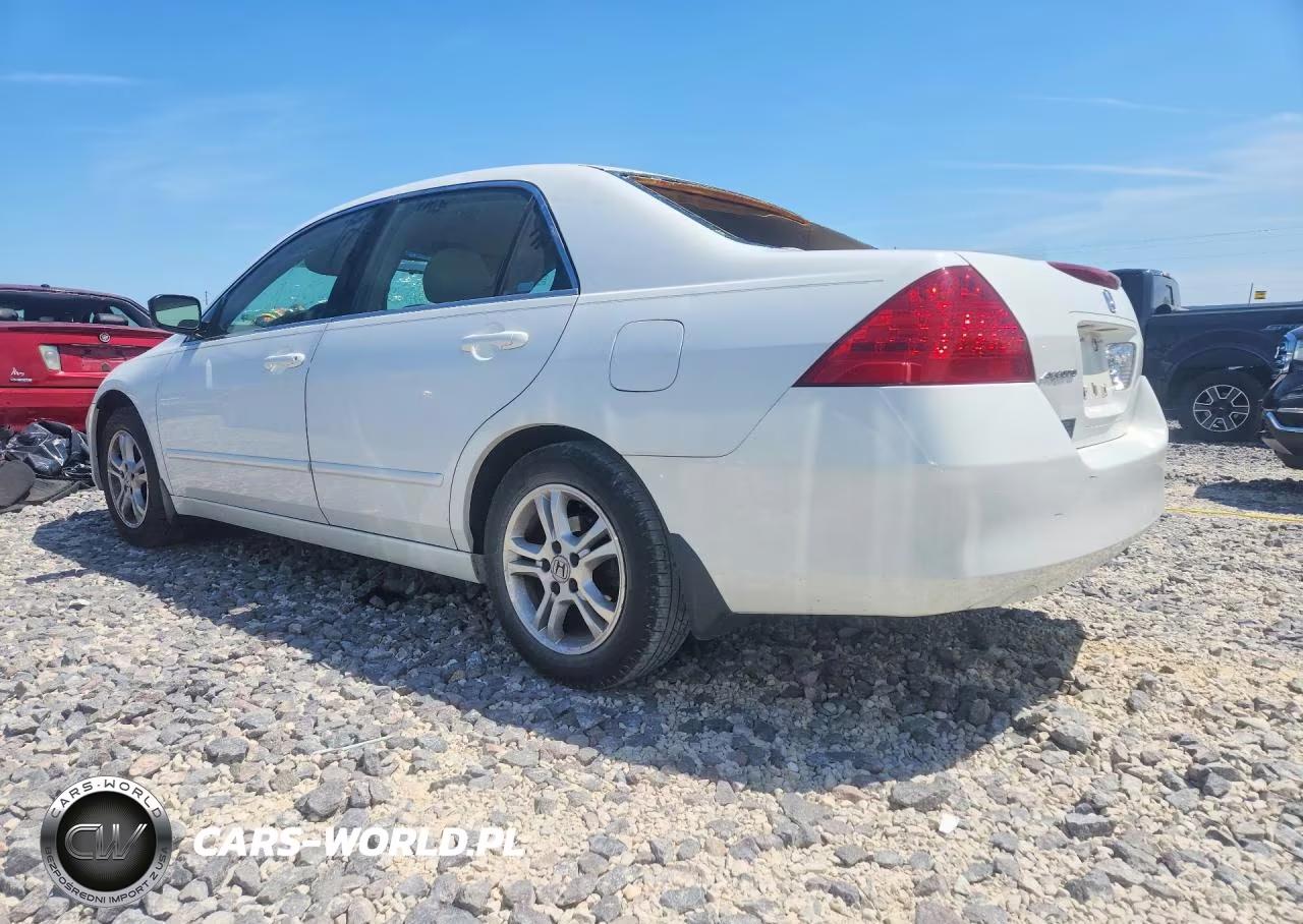 2007 Honda Accord Se VIN:1HGCM56327A191328 - 2