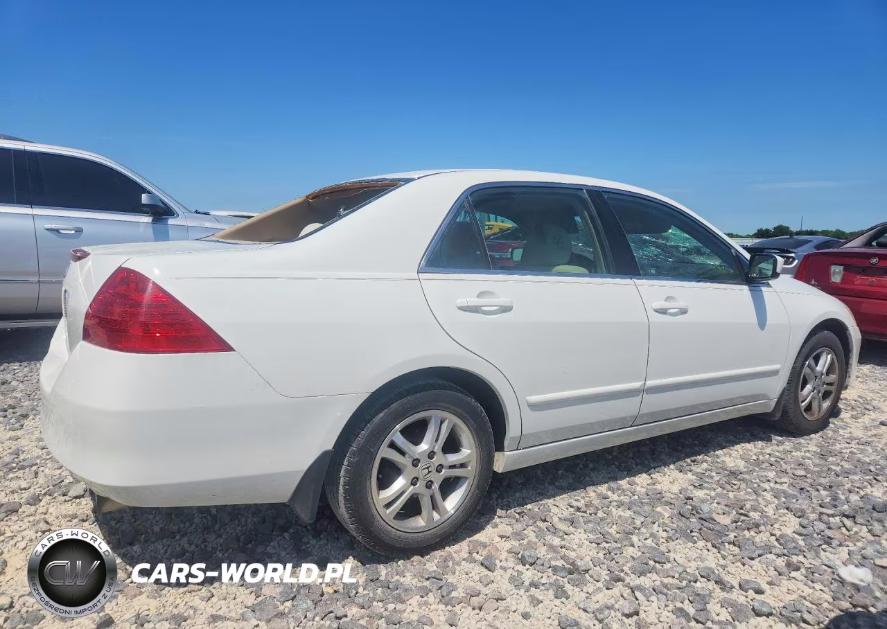 2007 Honda Accord Se VIN:1HGCM56327A191328 - 3