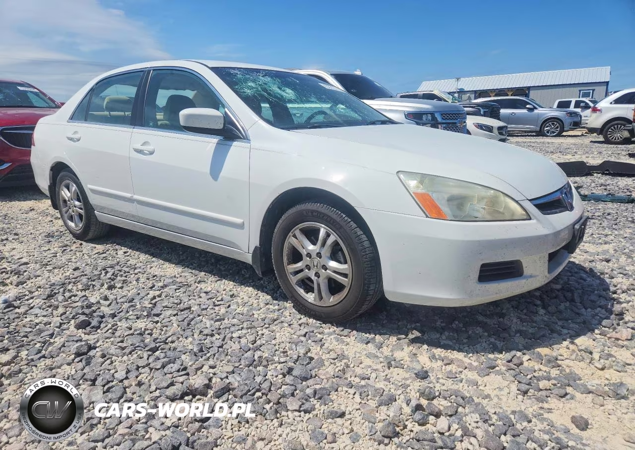2007 Honda Accord Se VIN:1HGCM56327A191328 - 4