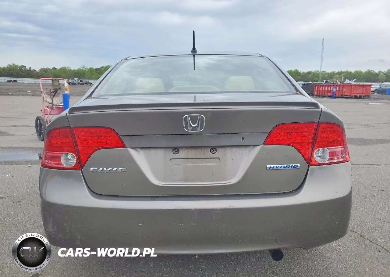 2006 Honda Civic Hybrid VIN:JHMFA36276S011865 - 6
