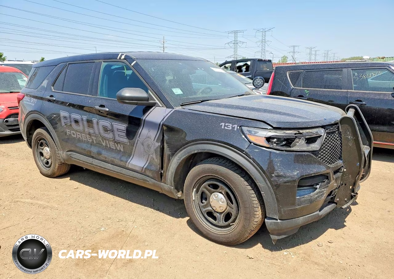 2022 Ford Explorer Police Interceptor VIN:1FM5K8AB0NGC43297 - 4