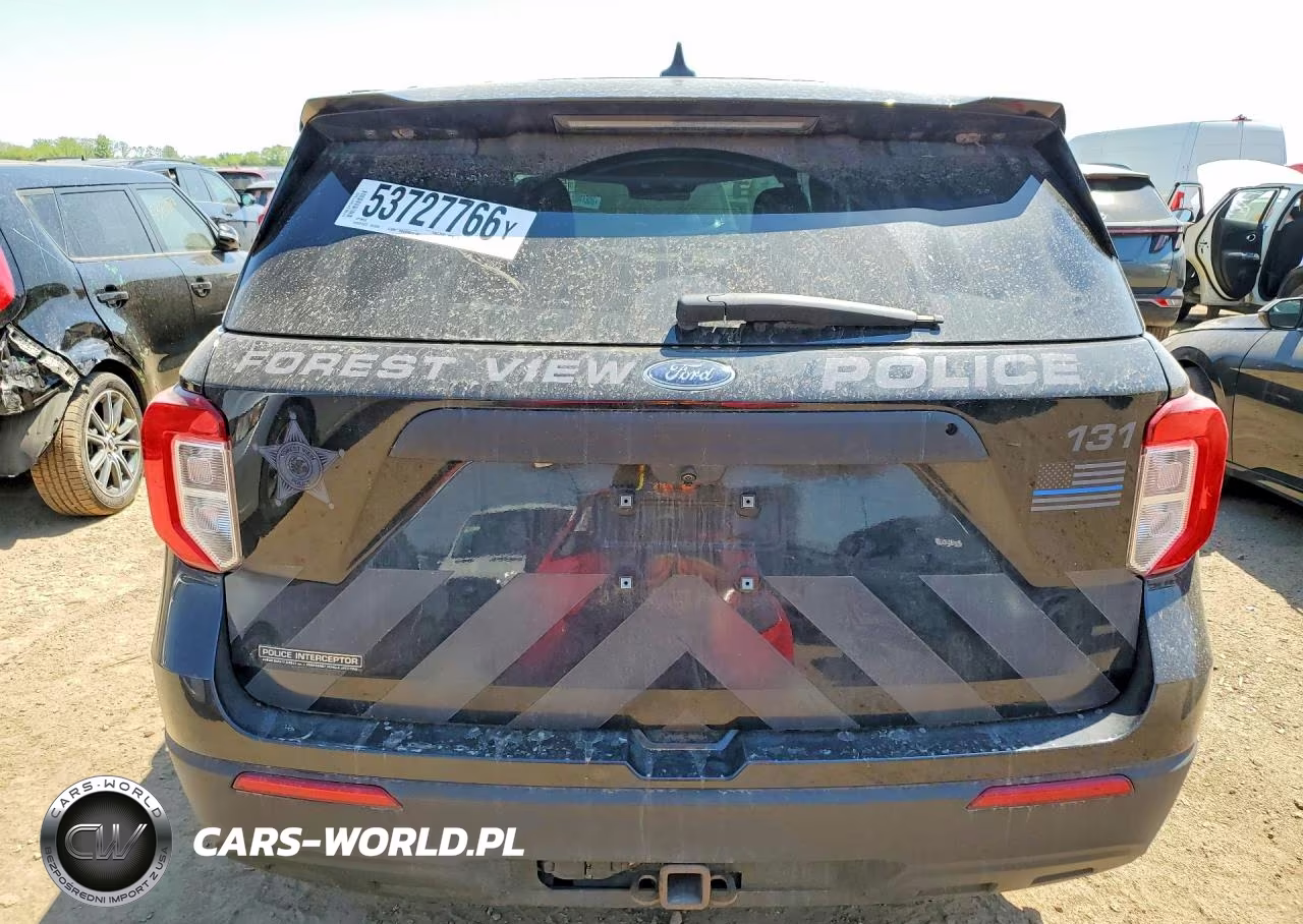 2022 Ford Explorer Police Interceptor VIN:1FM5K8AB0NGC43297 - 6