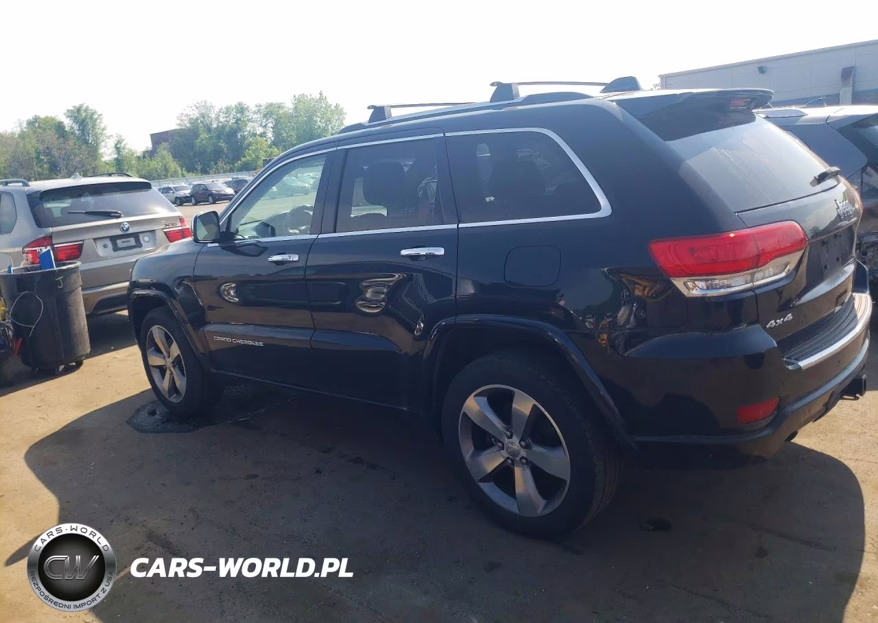 2014 Jeep Grand Cherokee Overland VIN:1C4RJFCG7EC154503 - 2