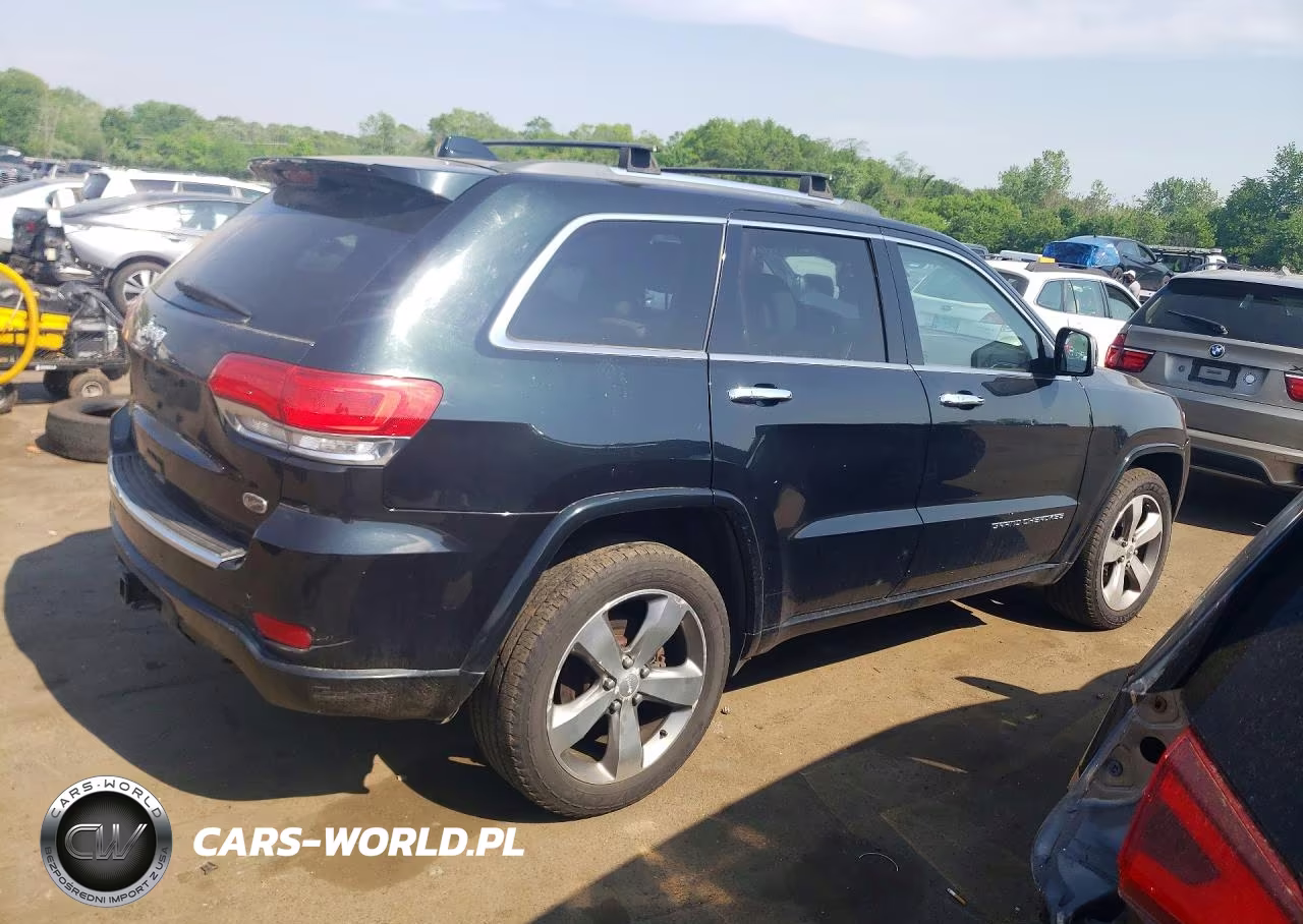 2014 Jeep Grand Cherokee Overland VIN:1C4RJFCG7EC154503 - 3