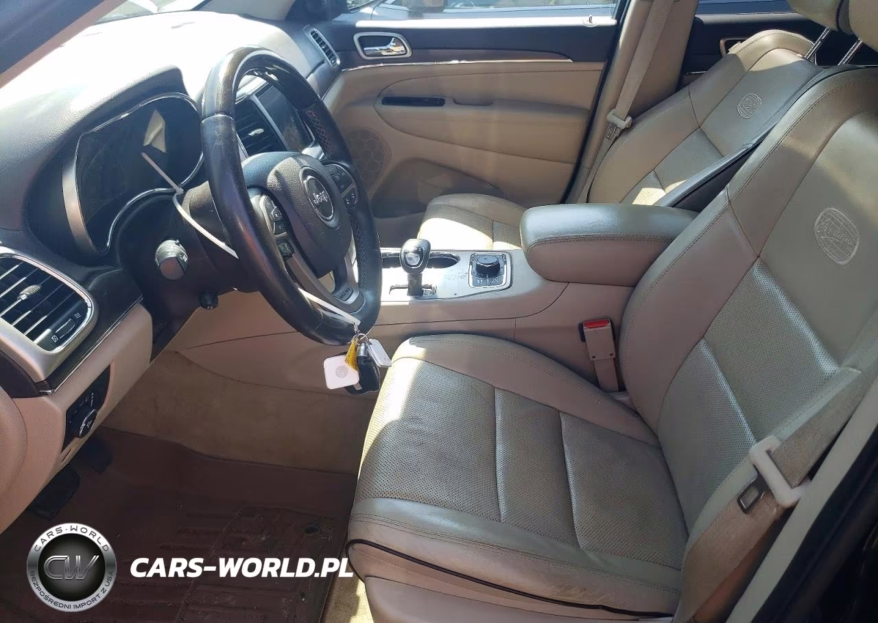 2014 Jeep Grand Cherokee Overland VIN:1C4RJFCG7EC154503 - 7