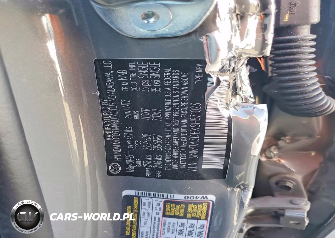 2025 Hyundai Tucson Se VIN:5NMJA3DEXSH571023 - 14