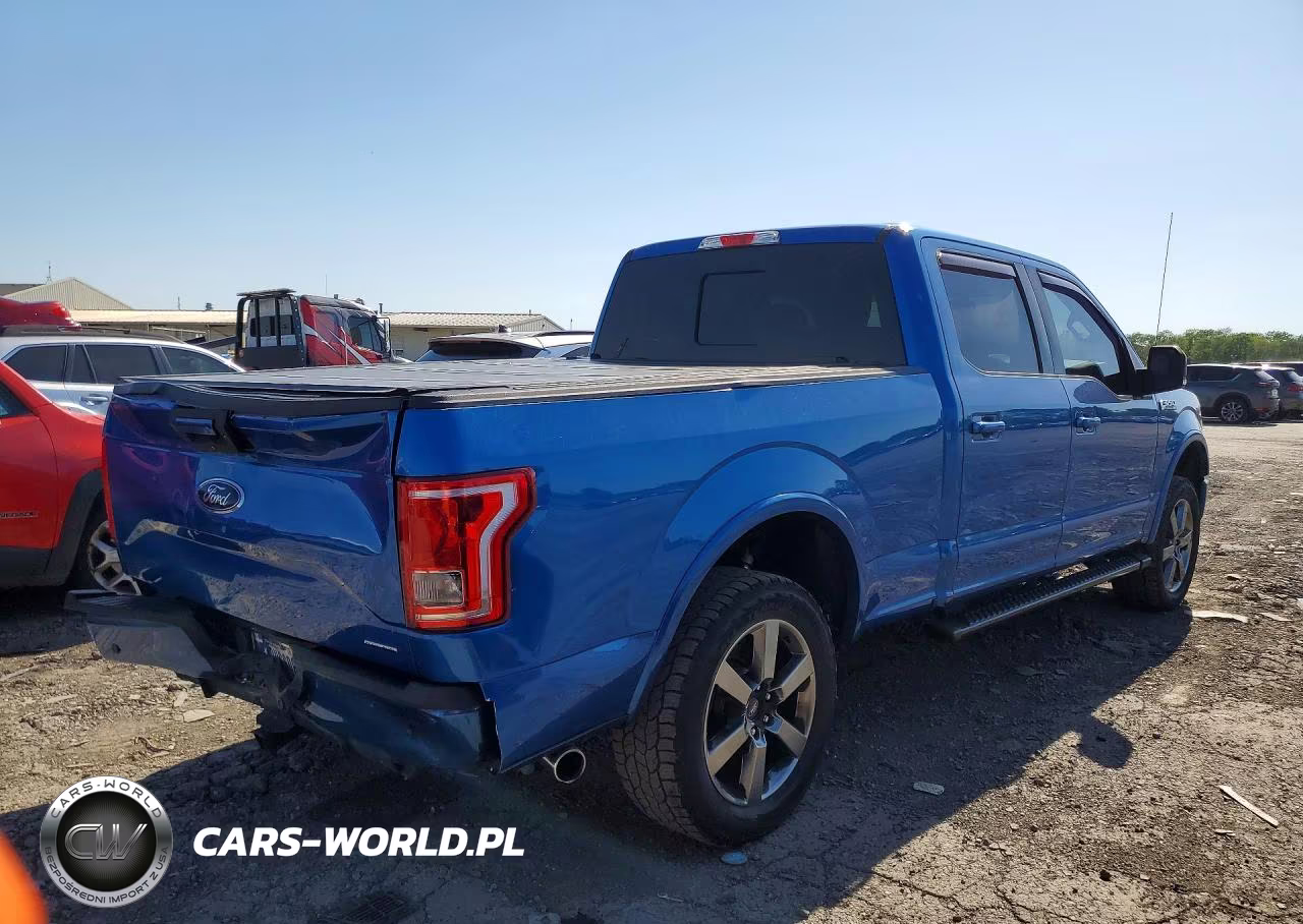 2016 Ford F150 Supercrew VIN:1FTFW1EF3GKE87463 - 3