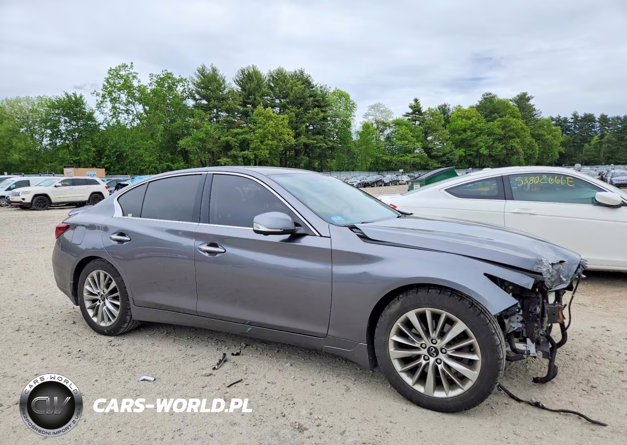 2020 Infiniti Q50 3.0T Luxe VIN:JN1EV7AR3LM256145 - 4