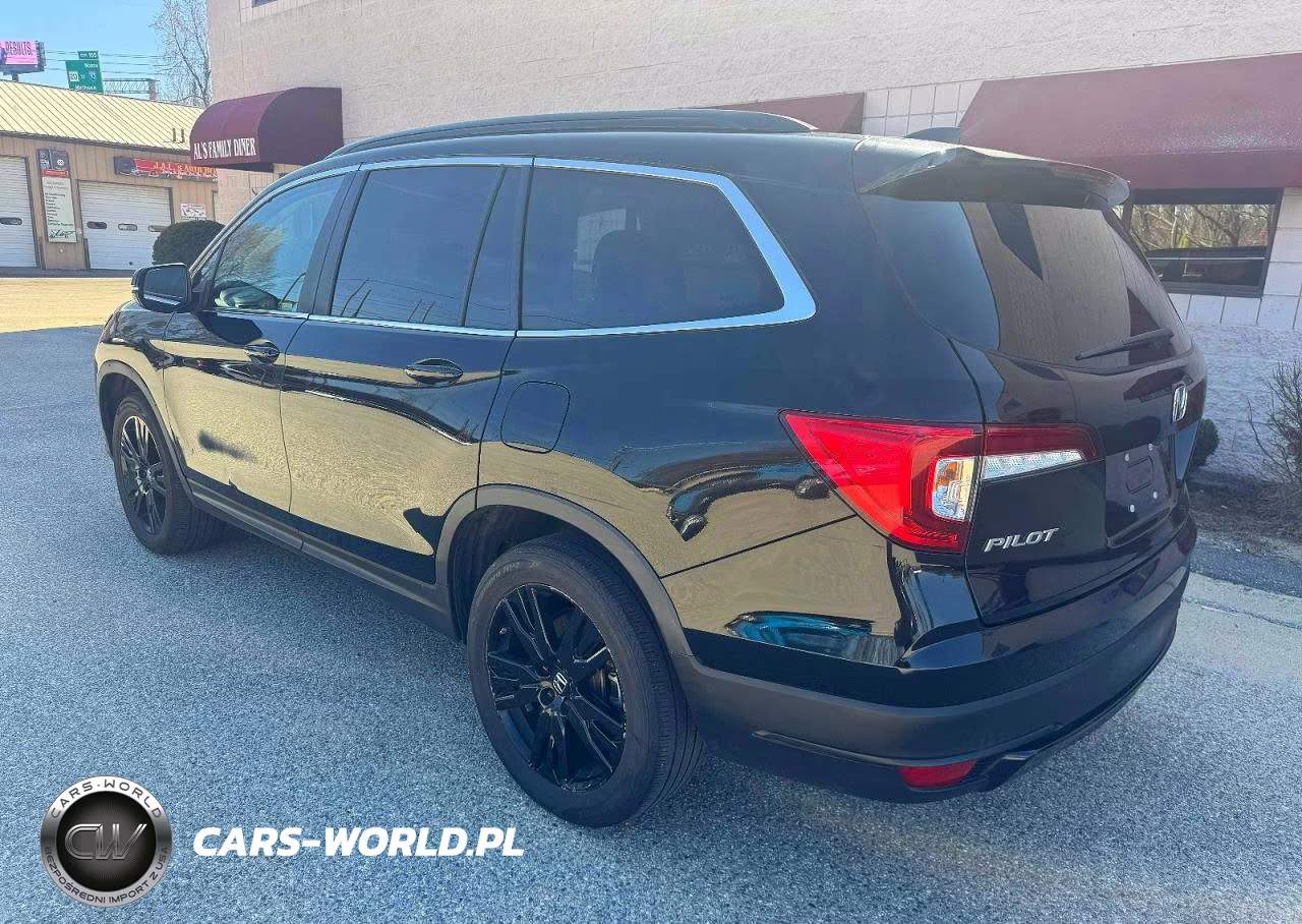 2021 Honda Pilot Se VIN:5FNYF6H24MB096457 - 3