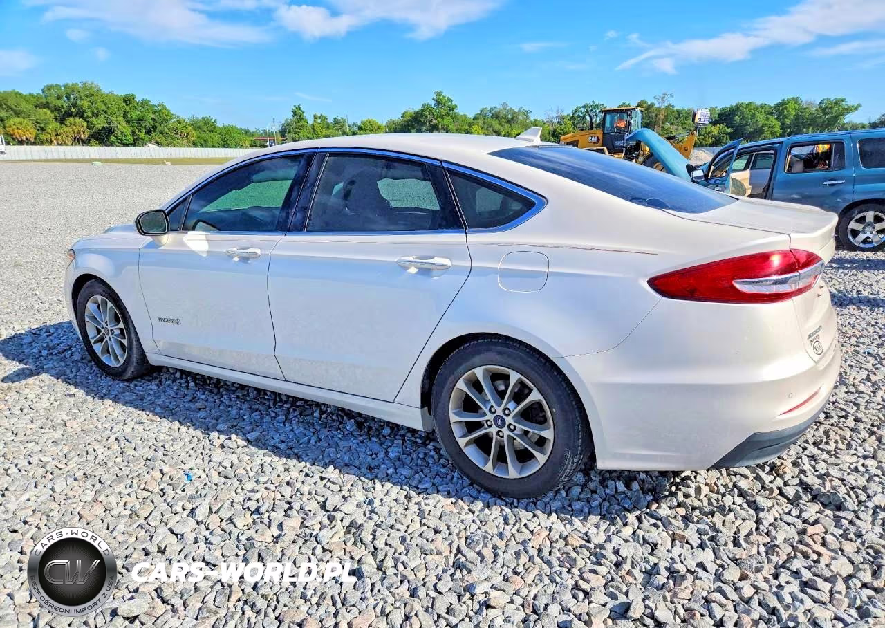 2019 Ford Fusion Sel VIN:3FA6P0MU5KR136605 - 2