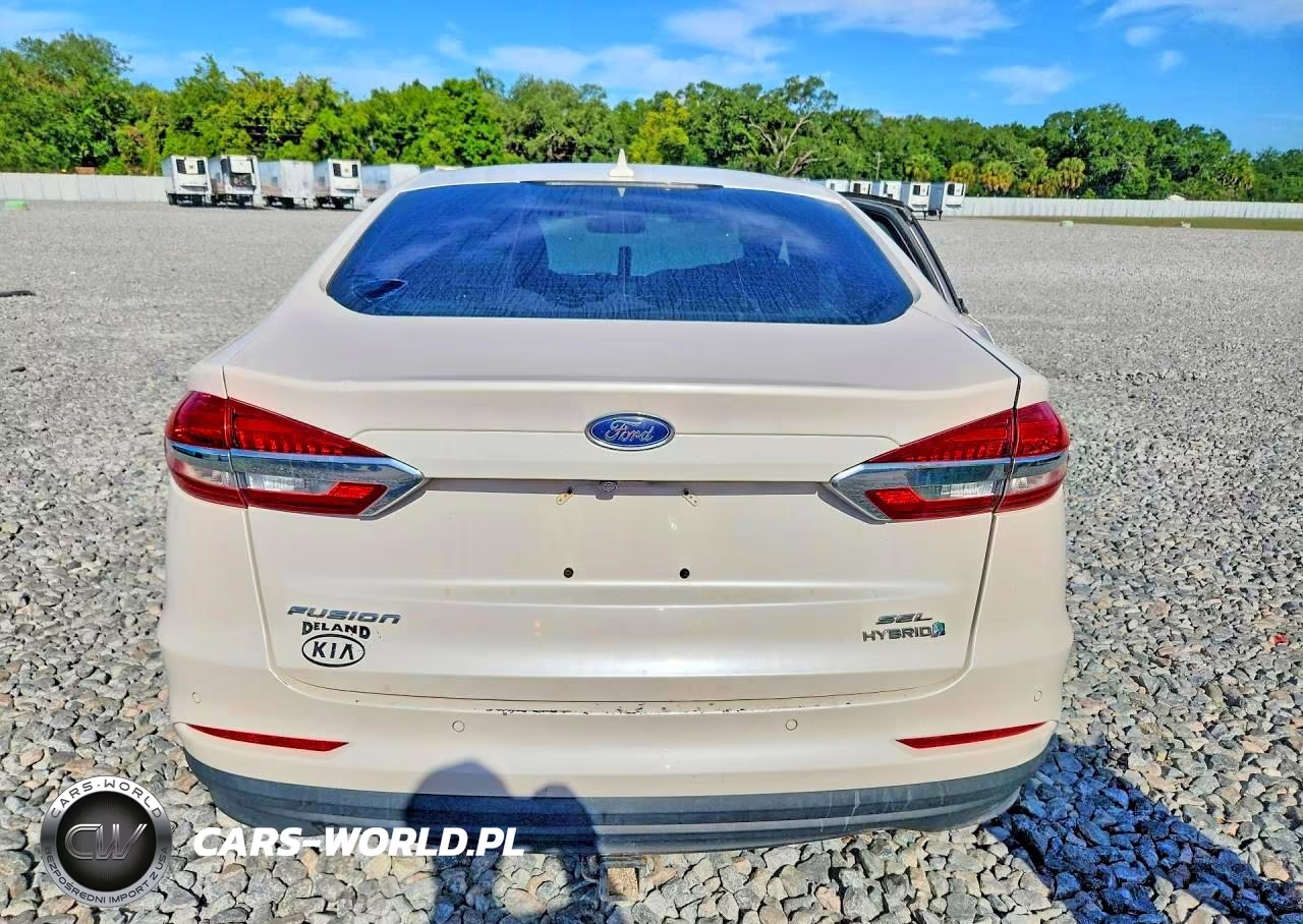 2019 Ford Fusion Sel VIN:3FA6P0MU5KR136605 - 6