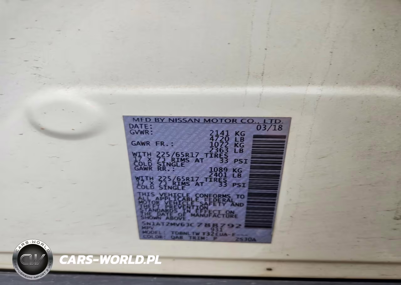 2018 Nissan Rogue Sv VIN:5N1AT2MV6JC788792 - 13