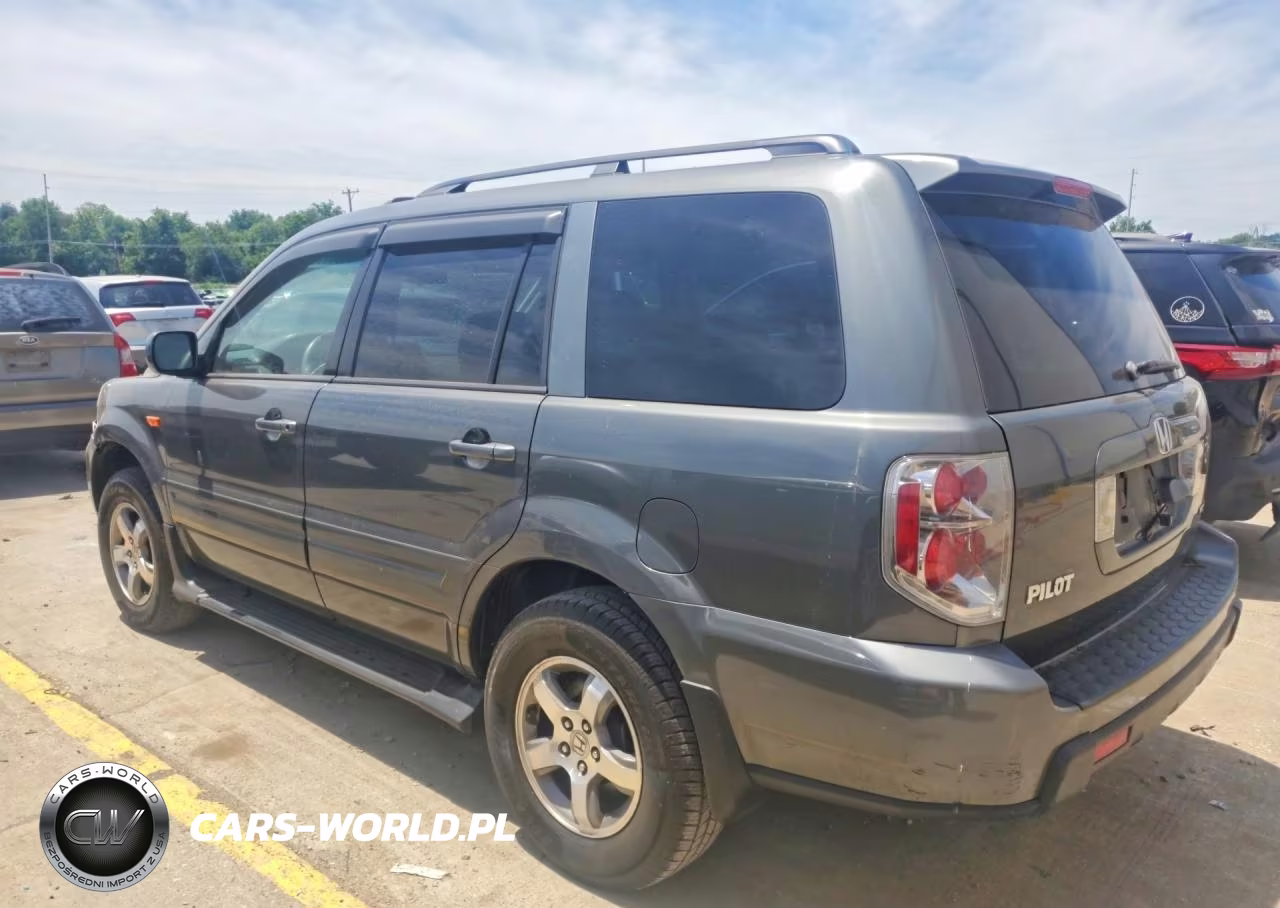 2007 Honda Pilot Exl VIN:2HKYF18727H502465 - 2