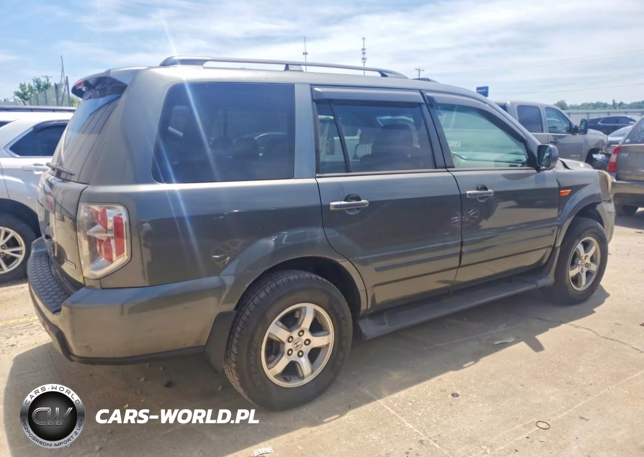 2007 Honda Pilot Exl VIN:2HKYF18727H502465 - 3