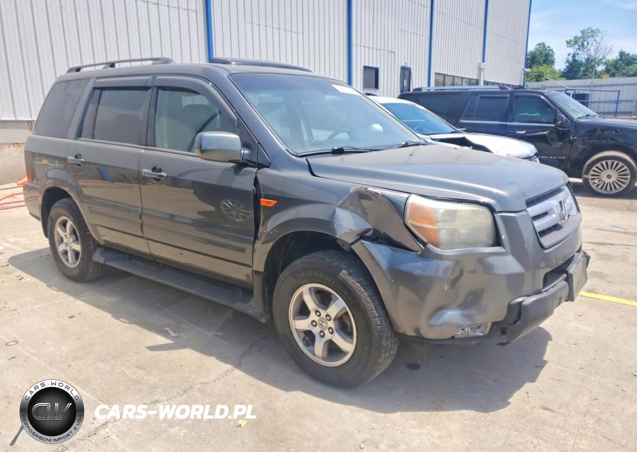 2007 Honda Pilot Exl VIN:2HKYF18727H502465 - 4