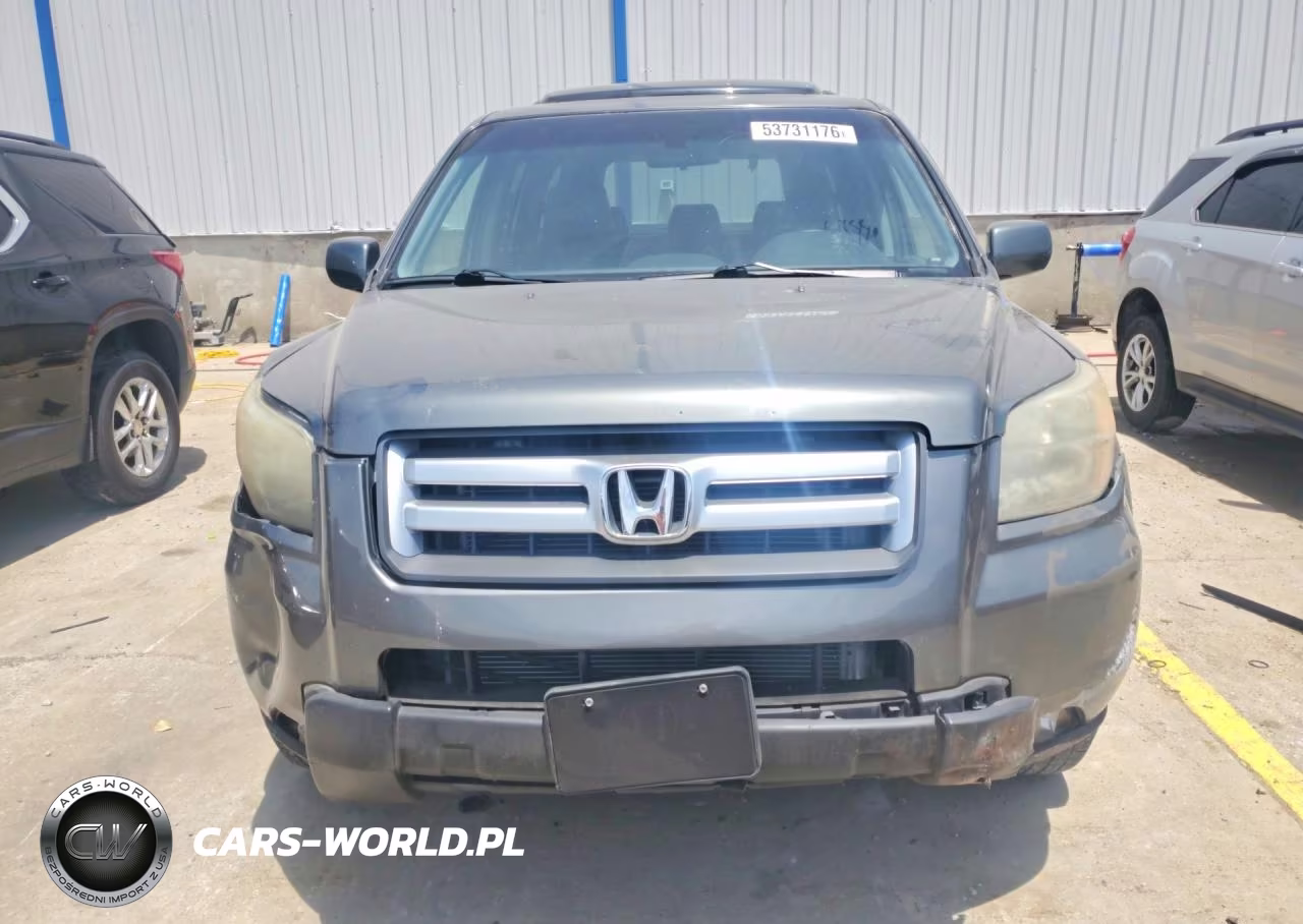 2007 Honda Pilot Exl VIN:2HKYF18727H502465 - 5
